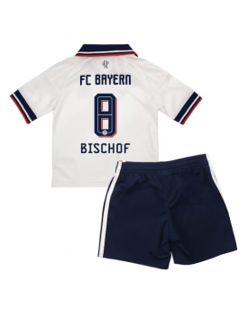 Bayern Munich Tom Bischof #8 Maglia Gara Trasferta Repliche 2026-27 Bambino Maniche Corte Bayern Munich Tom Bischof #8 Maglia Gara Trasferta Repliche 2026-27 Bambino Maniche Corte